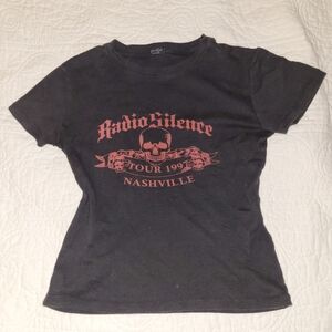 Brandy Melville Black Radio Silence T